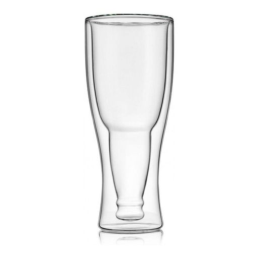 Бокал пивной Walmer Beer с двойными стенками, 0.48 л, цвет прозрачный  фото 4