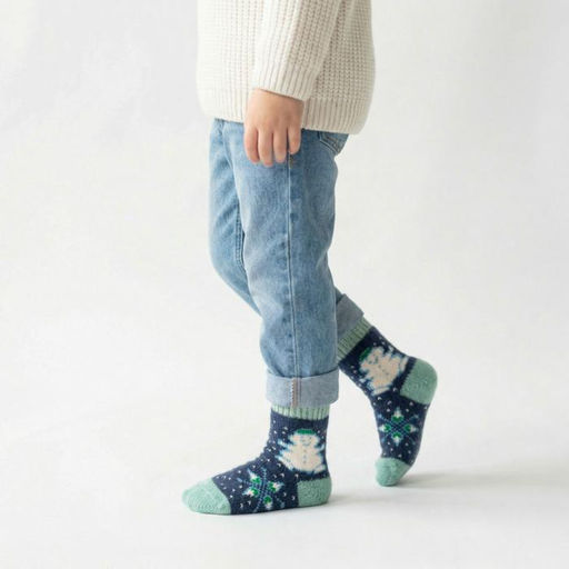 Аксессуар Носки вязаные дет арт.7410-дет СНЕГОВИЧОК