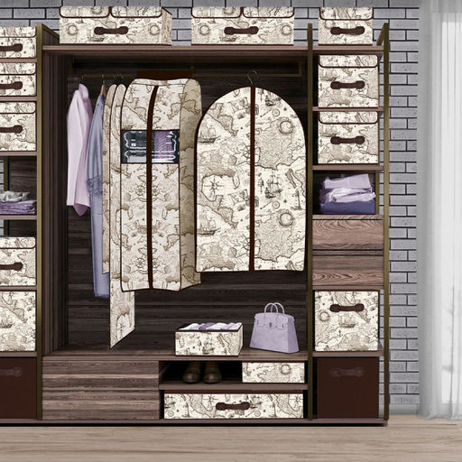 Набор коробов стеллажных без крышки, 2 шт., 31*31*31 см и 31*31*31 см, Valiant фото 44