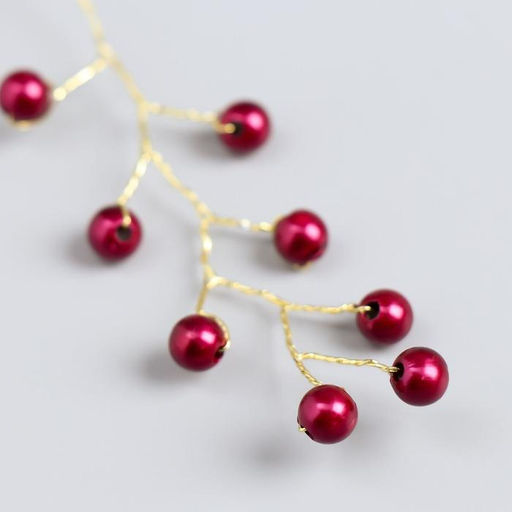 Цена за 19 шт. Декор для творчества "Веточка для букета" 16 см