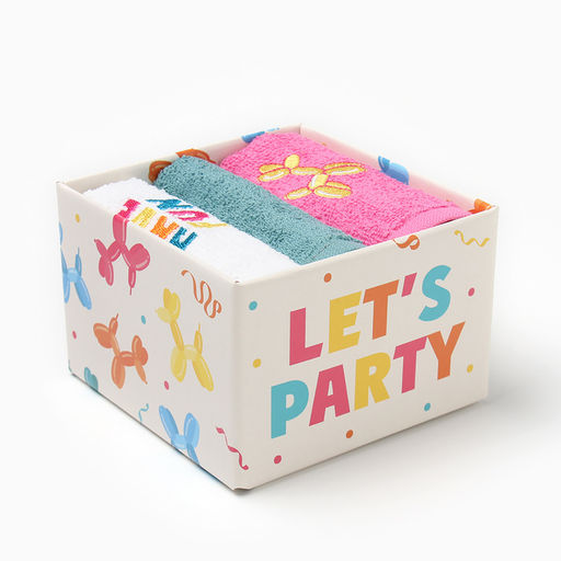 Набор махровых полотенец Воздушный шарик 30х30 см - 3 шт, 100% хлопок 340 г/м2 - Этель фото 7