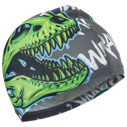 Шапочка для плавания детская ONLYTOP «Череп», тканевая, обхват 46-52 см