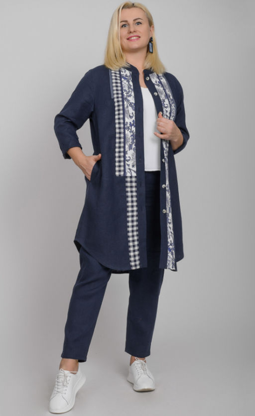 100% ЛЕН рубашка - Новый лен фото 2