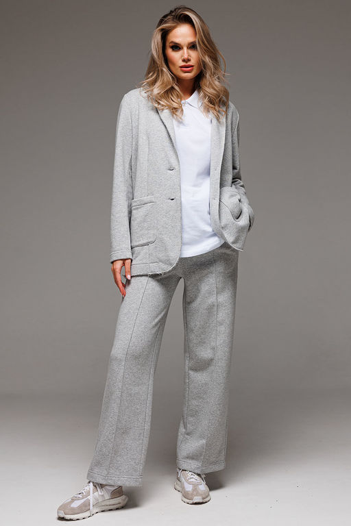 Костюм GO F3065/50-04.170-176 серый меланж