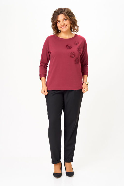 Джемпер Rumoda 2268 бордовый