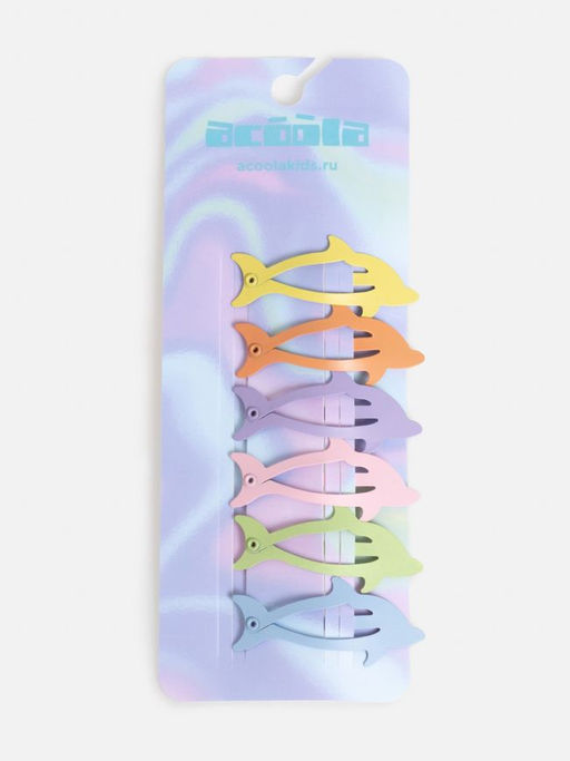 ACOOLA / Набор из 6 заколок для волос дет. Sehor цветной фото 2