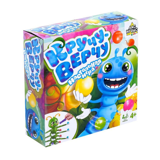 Настольная игра на ловкость Кручу-верчу, работает от батареек - Лас играс kids фото 5