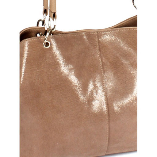 Сумка женская натуральная кожа ADEL-185/1в (отделка ИСК/КОЖА), 3отд, капучино 264684 - Adelia фото 4