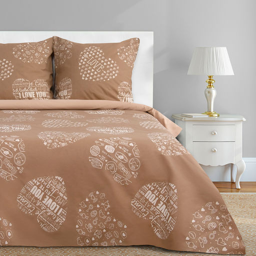 Постельное бельё Этель 2 сп Te amo (вид 3) 175 х 215 см, 200 х 220 см, 70 х 70 - 2 шт, бязь  фото 13