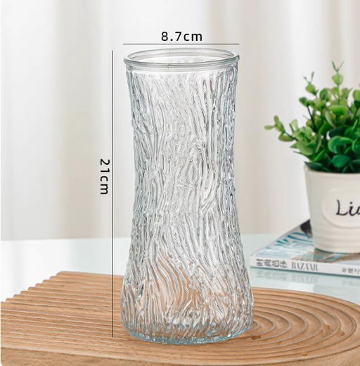 Ваза для цветов 21 см / WRD-173 /уп 40/ без и/уп