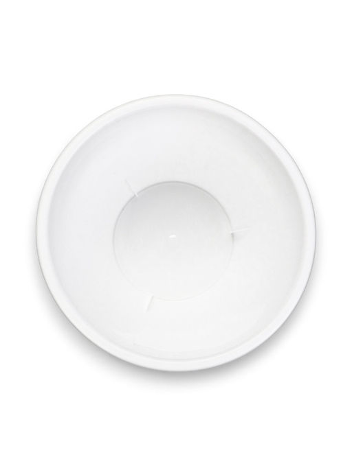 Горшок для цветов «Цветочек», 3.6 л, d=21.5 см, h=16.5 см, пластиковый, белый