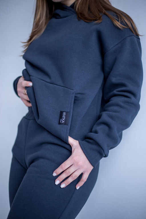 263/264М Костюм утепленный на молнии, беж - Knitka wear фото 8