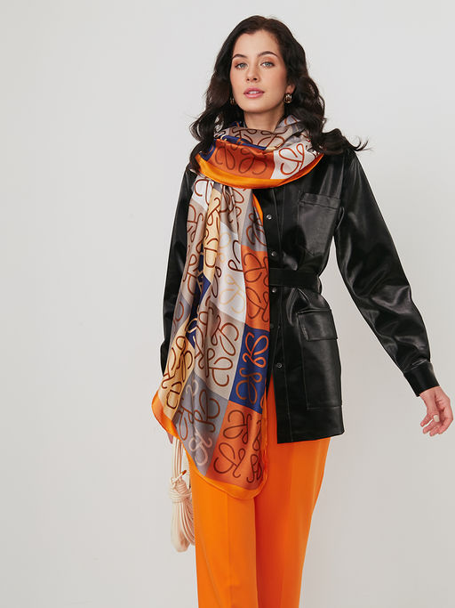 Большой, мягкий, тонкий и очень нежный двусторонний палантин - Tantino фото 6