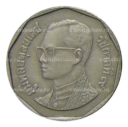 Монета 5 бат 1992 года Таиланд