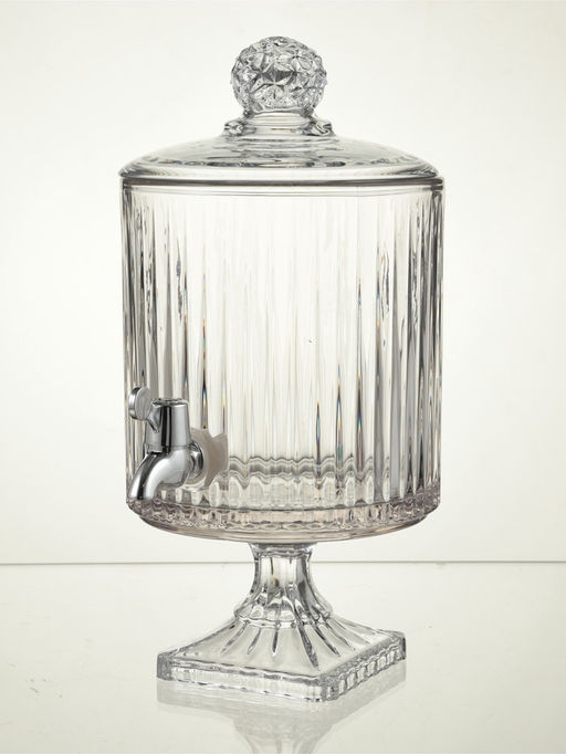 Диспенсер стеклянный на ножке "Элизиум" 20х39 см