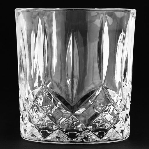 Стакан стеклянный "Рассвет" 350мл, д8,5см, h9,4см, основание 7,6см, набор 6шт, в коробке, "Дели Гласс (Deli Glass)" (Китай)