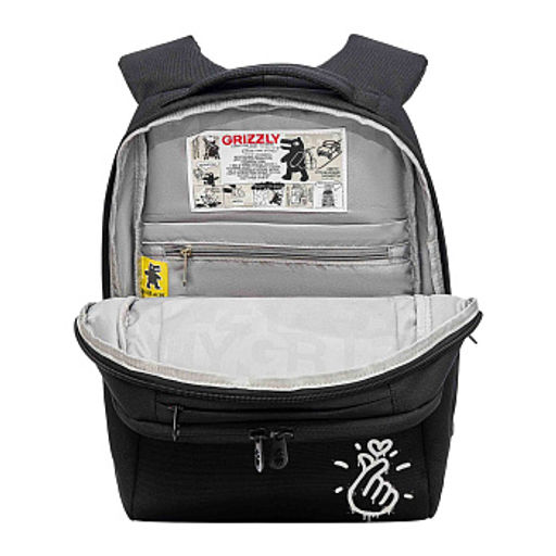 RG-666-2 Рюкзак школьный с картхолдером на держателе - Grizzly фото 4