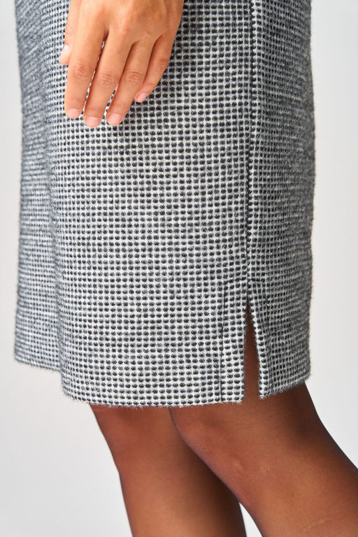 Платье LAIKONY 183 черно-белый  фото 4