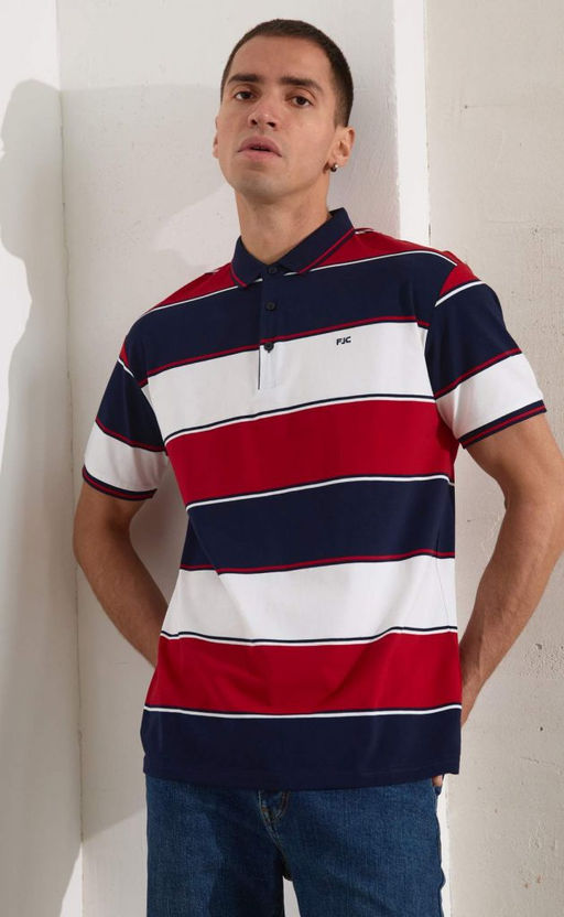 Футболка-поло F411-07-5199 red - Fine joyce фото 3