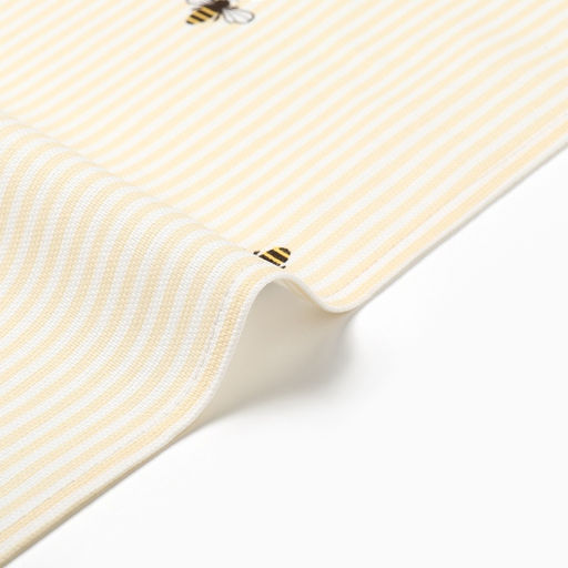 Полотенце Доляна Пчёлки 40х70см, рогожка 164 г/м2, 100% хл  фото 3