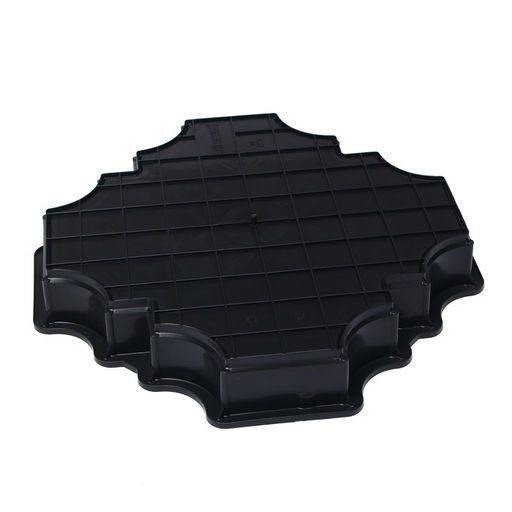 Цена за 10 шт. Форма для тротуарной плитки «Клевер краковский большой», 29 × 29 × 4 см, шагрень, 1 шт.