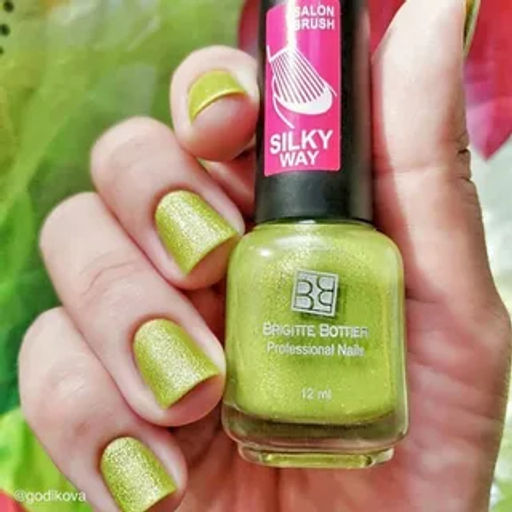 Brigitte Bottier лак для ногтей Silky Way тон 574 лайм 12мл