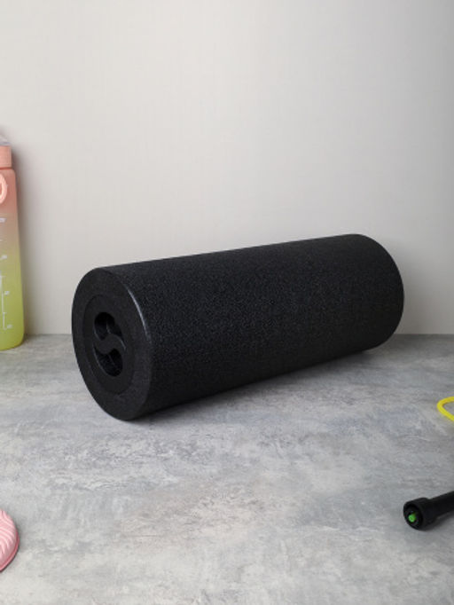 Набор массажный для МФР 5в1 / Ролик 37Х15/ мяч 8см /двойной мяч 16Х8 / массажный конус 9.8Х8 / массажная полусфера 9.8Х4.5 / Black /уп 12 - Галеонтрейд фото 6