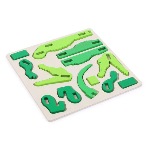 Конструктор 3D Крокодил - Лесная мастерская фото 4