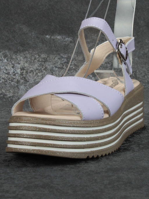 08-FED21-6P LILAC Босоножки женские (натуральная кожа) - No name фото 6