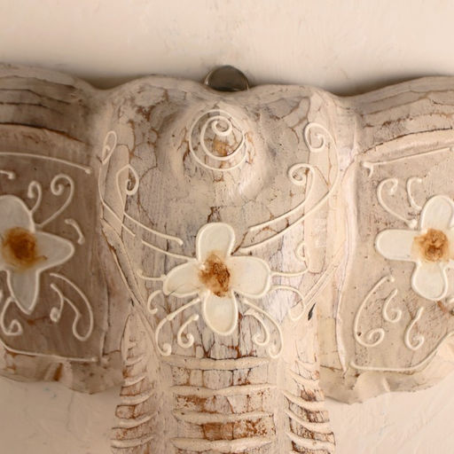 Сувенир «Голова слона», 28×26×10.5 см, дерево