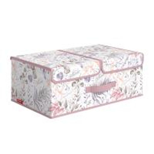 VAL BL-BOX-L2 Короб стеллажный 2-х секционный, 50*30*20 см, BOTANIC LILAC, шт