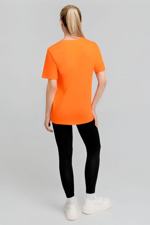 Арт. 21623 Костюм с лосинами 42-50 (5 шт) Цвет:верх-оранжеый, низ-черный