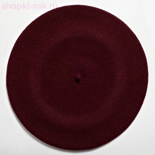 Берет фетр без отделки 11 Берет женский (56-58)