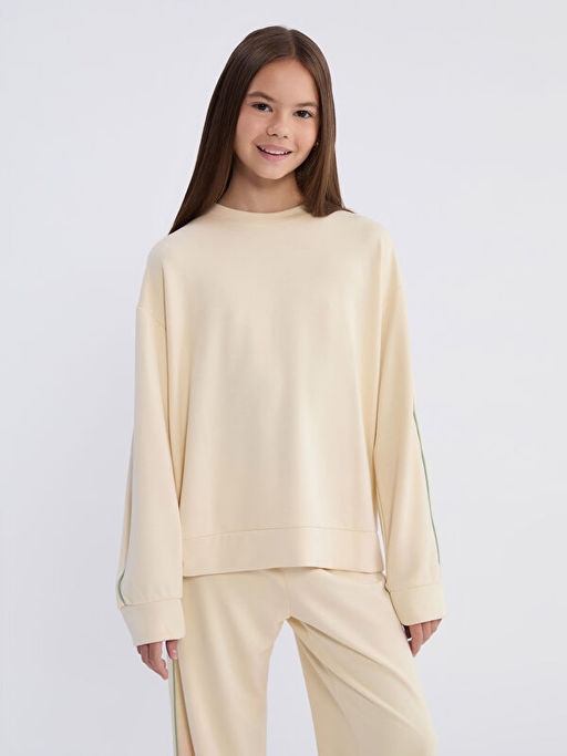 Bisiklet Yaka K?z ?ocuk Soft Touch E?ofman Tak?m