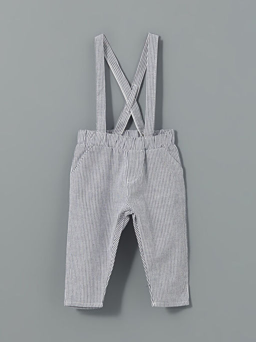 Erkek Bebek Ask?l? ?izgili Pantolon