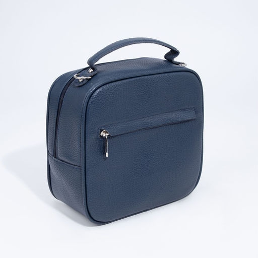 Сумка женская TEXTURA, саквояж, маленький размер, цвет синий  фото 3