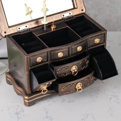 Шкатулка музыкальная + подарок / 63315B /уп 24/пластик - Галеонтрейд фото 5