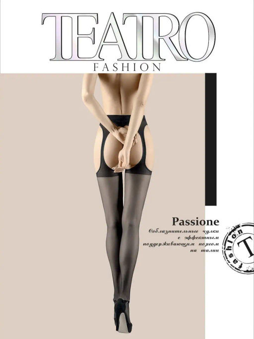 Колготки TEATRO PASSIONE черный  фото 9
