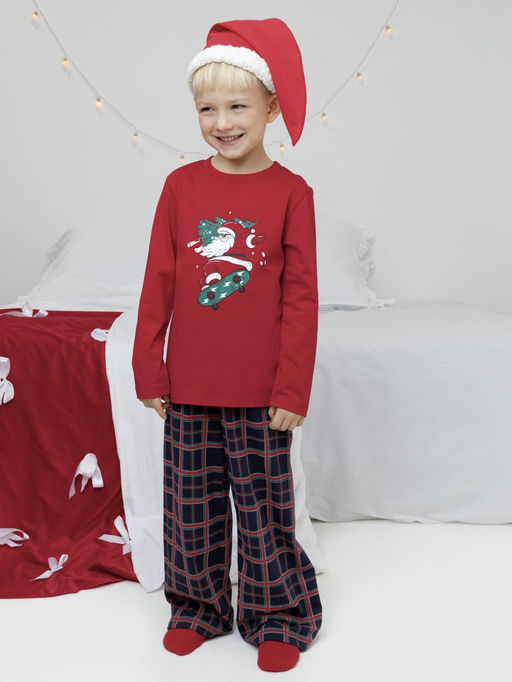 К 1600/вишня 1761 Н152.1 пижама дет