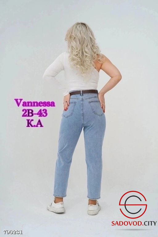 Женские костюмные джинсы MOM - Bruno фото 3