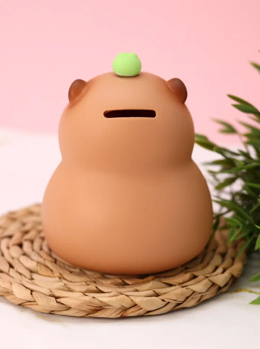 Копилка "Capybara Frog Friend", 15 см