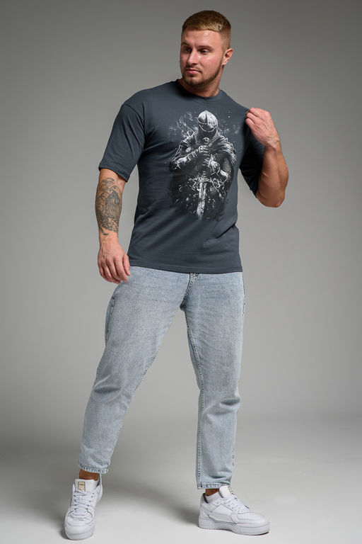 Футболка мужская 8507/1 оверсайз