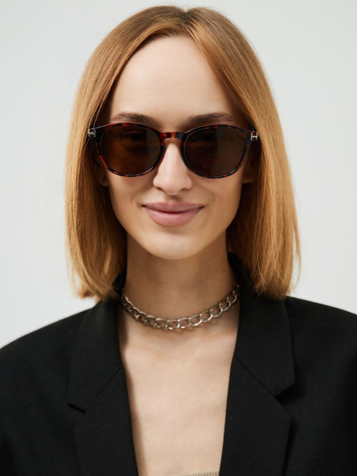 Очки солнцезащитные женские, uv 400, ширина 14.1 см, дужка 13.5 см, линза 6?5.1 см - Simaland фото 5