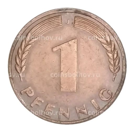 1 пфенниг 1949 года J Германия