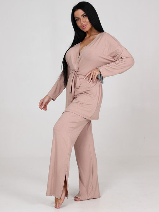 606-ЖК ЖЕНСКИЙ КОМПЛЕКТ (Бежевый) - А-дина фото 5