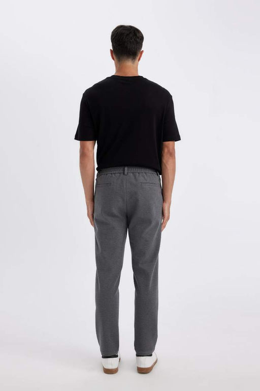 Индивидуальные брюки прямого кроя с карманами стандартного кроя - Defacto фото 8