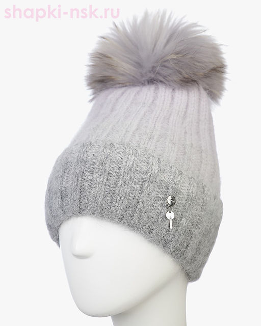 Омбре Колпак женский флис (56-58)