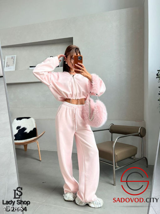 Трендовый костюм двойка спортивный