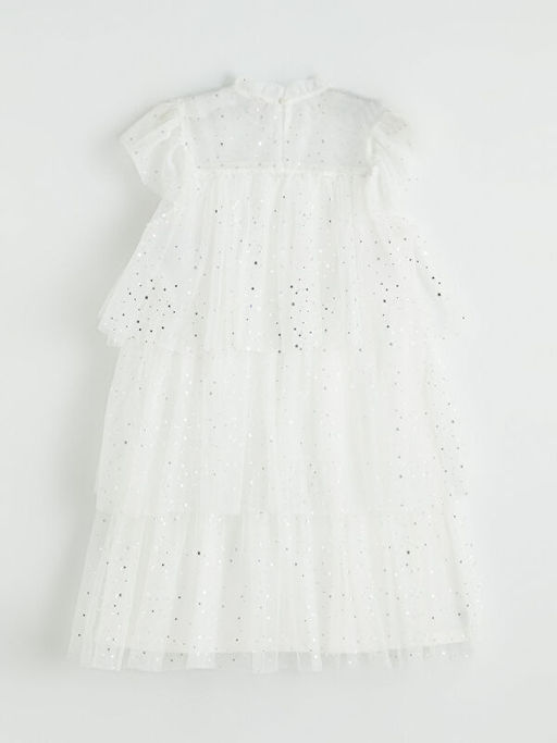 F?rf?r Yaka K?z ?ocuk Kat Kat T?t? Elbise
