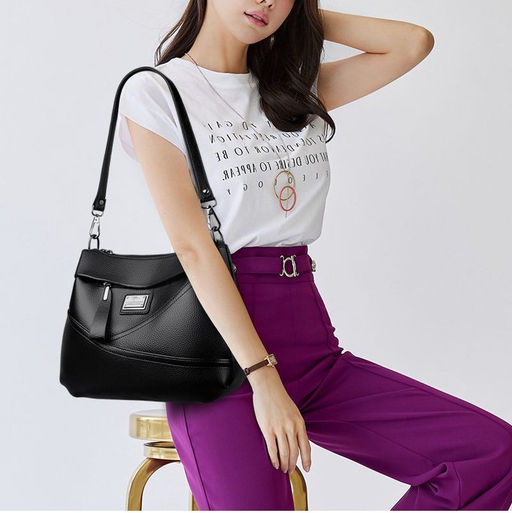 KAIDIFEINIROO Сумка женская с двумя ремнями 8733 фото 8